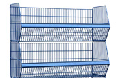 Stacking wire basket